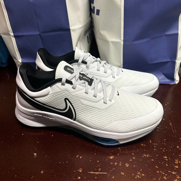 Nike Mens White Blue Air Zoom Infinity Tour NEXT% DC5221-103 Golf Shoes Sz US 13 main image 6